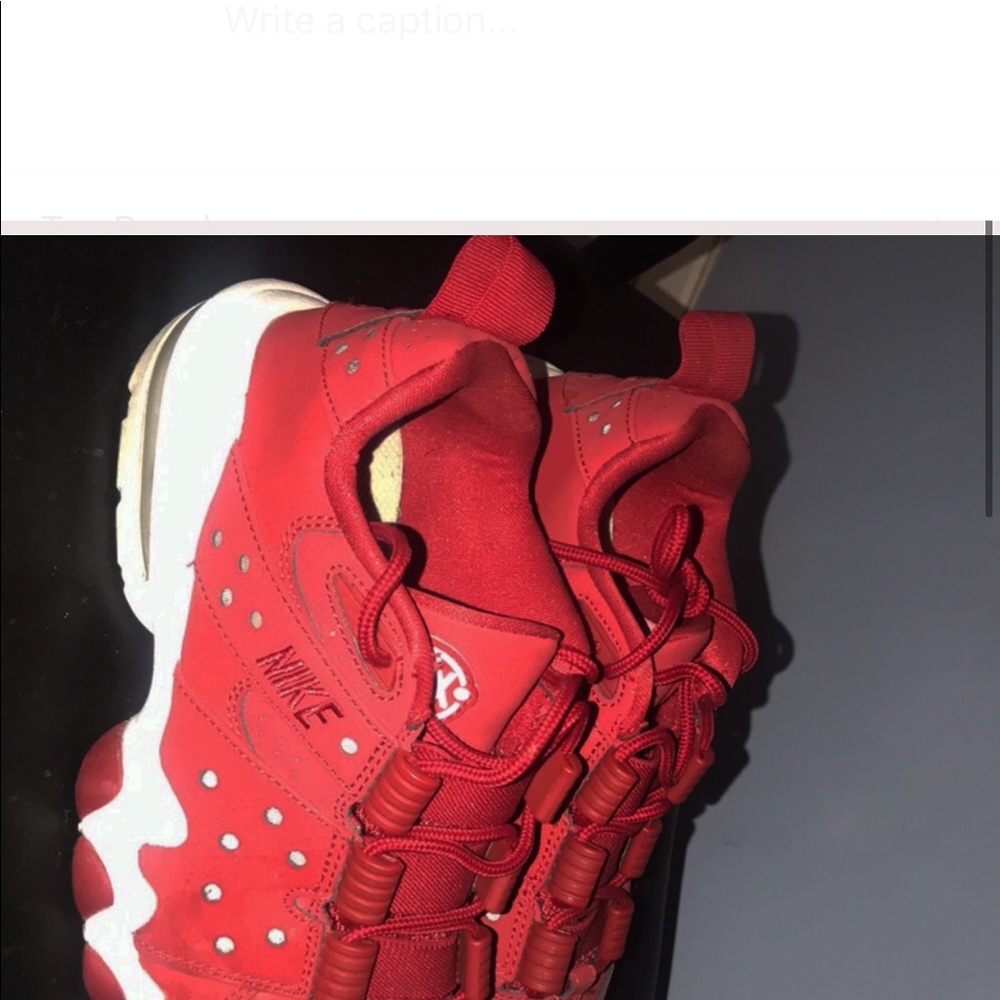 Cherry Red low top Charles Barkley’s